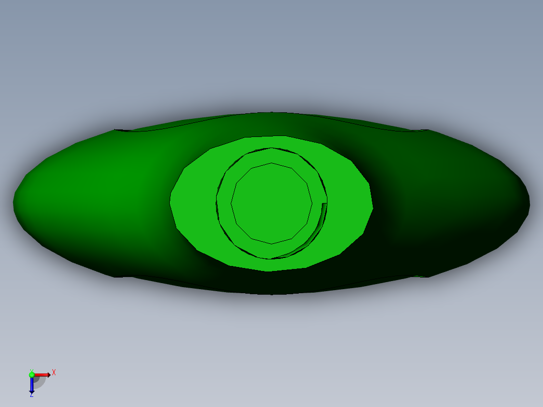 创意瓶子设计俯视图
