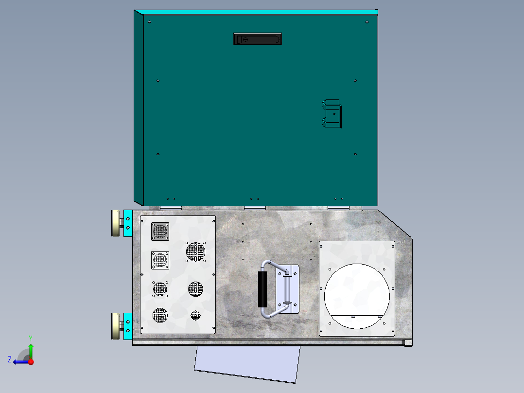 Z53 操作台 电控箱15套合集右视图