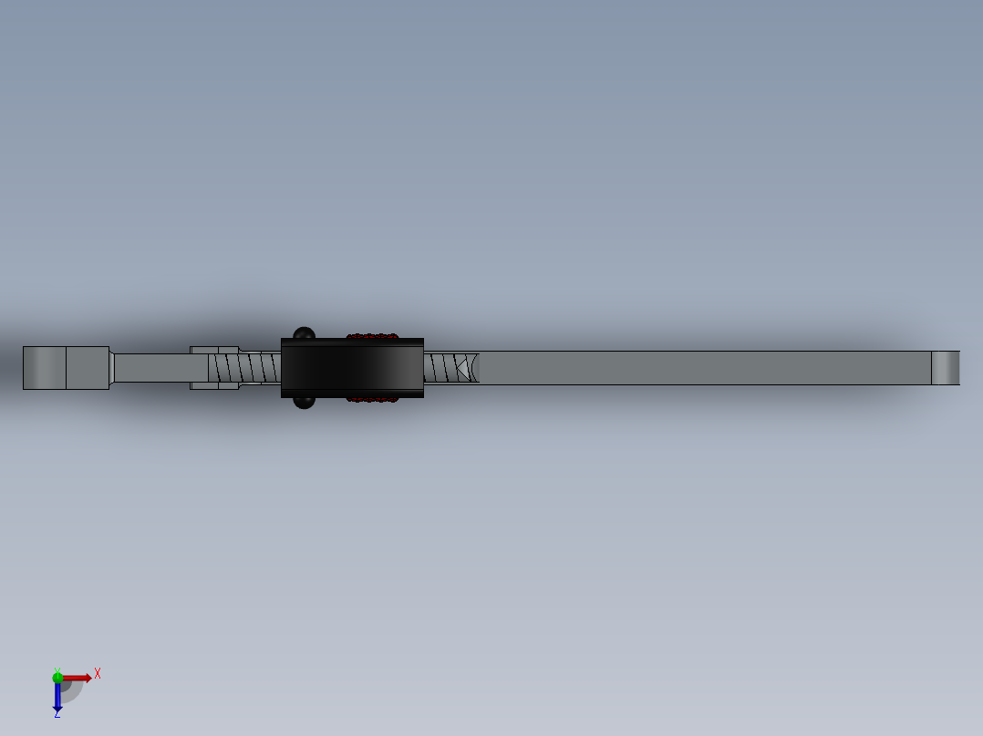 游标卡尺2俯视图