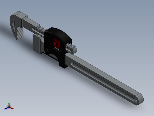 游标卡尺2正等轴测缩略图