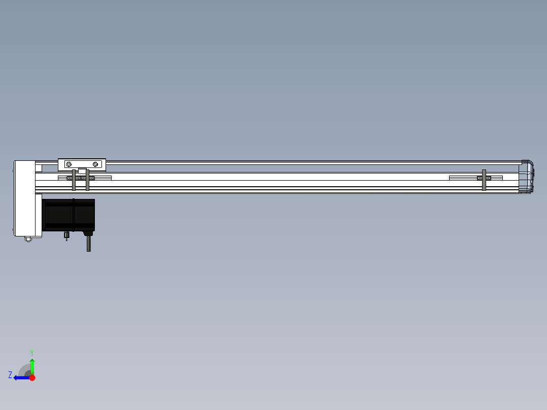 Toyo东佑达直线模组-ETH10-750-BM-200W右视图