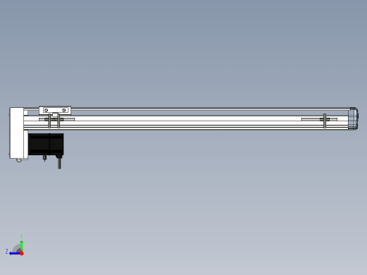 Toyo东佑达直线模组-ETH10-750-BM-200W右视缩略图