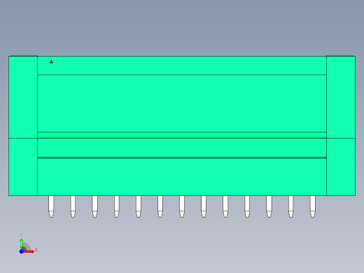 DEGSON 15EDG（公头） 3.5mm 螺钉锁紧，插拔式接线端子 FullPack-15EDGVTM-3.5-26P-14-00AH前视缩略图
