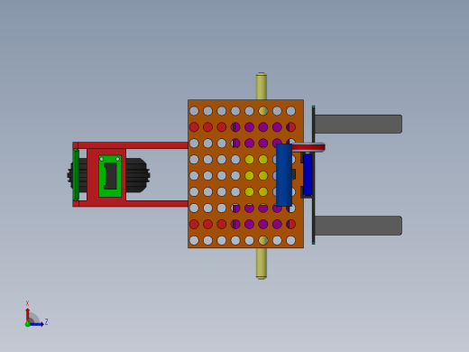 电动叉车模型图