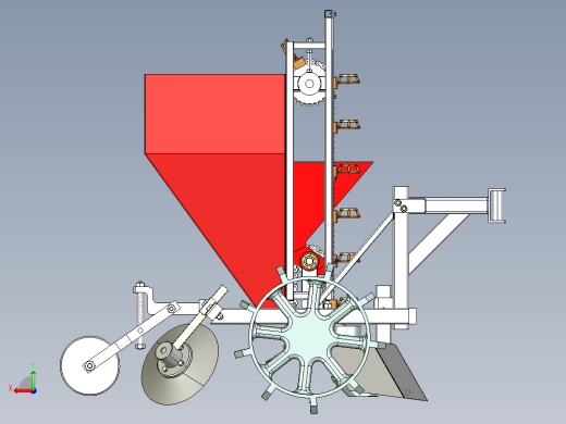 土豆播种机后视缩略图