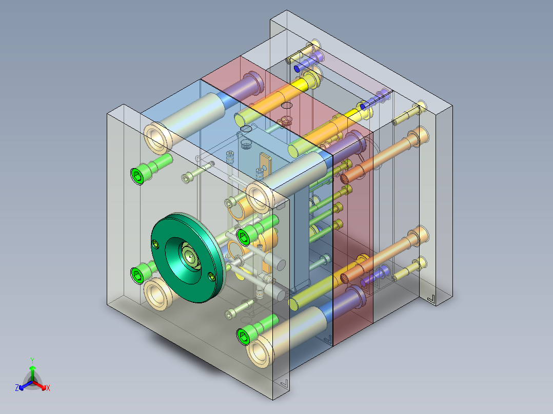 支架注塑模具设计含三维UG二维说明