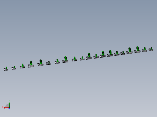 齿轮齿条型模组滑台后视缩略图