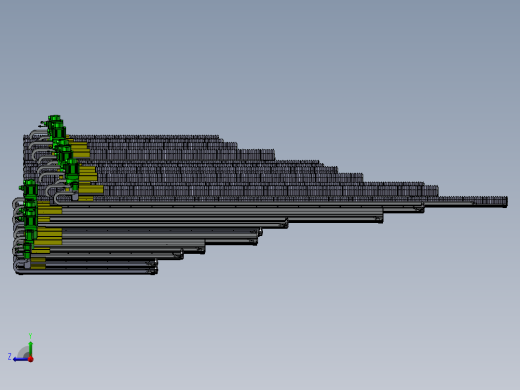 齿轮齿条型模组滑台右视缩略图