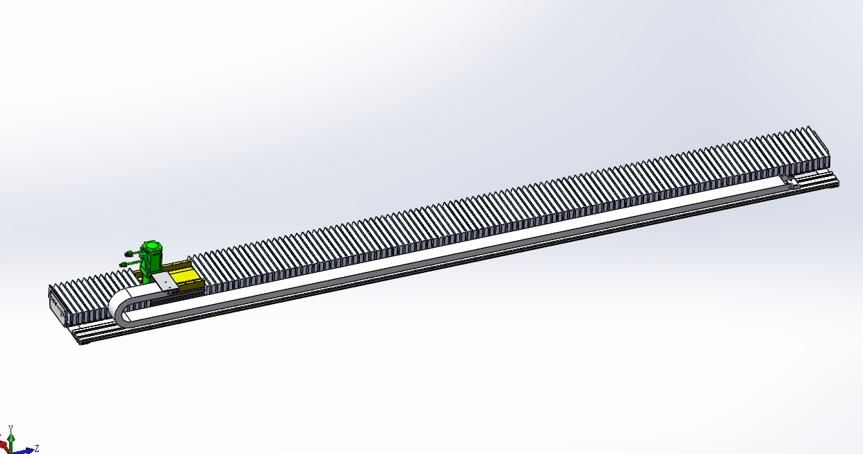齿轮齿条型模组滑台