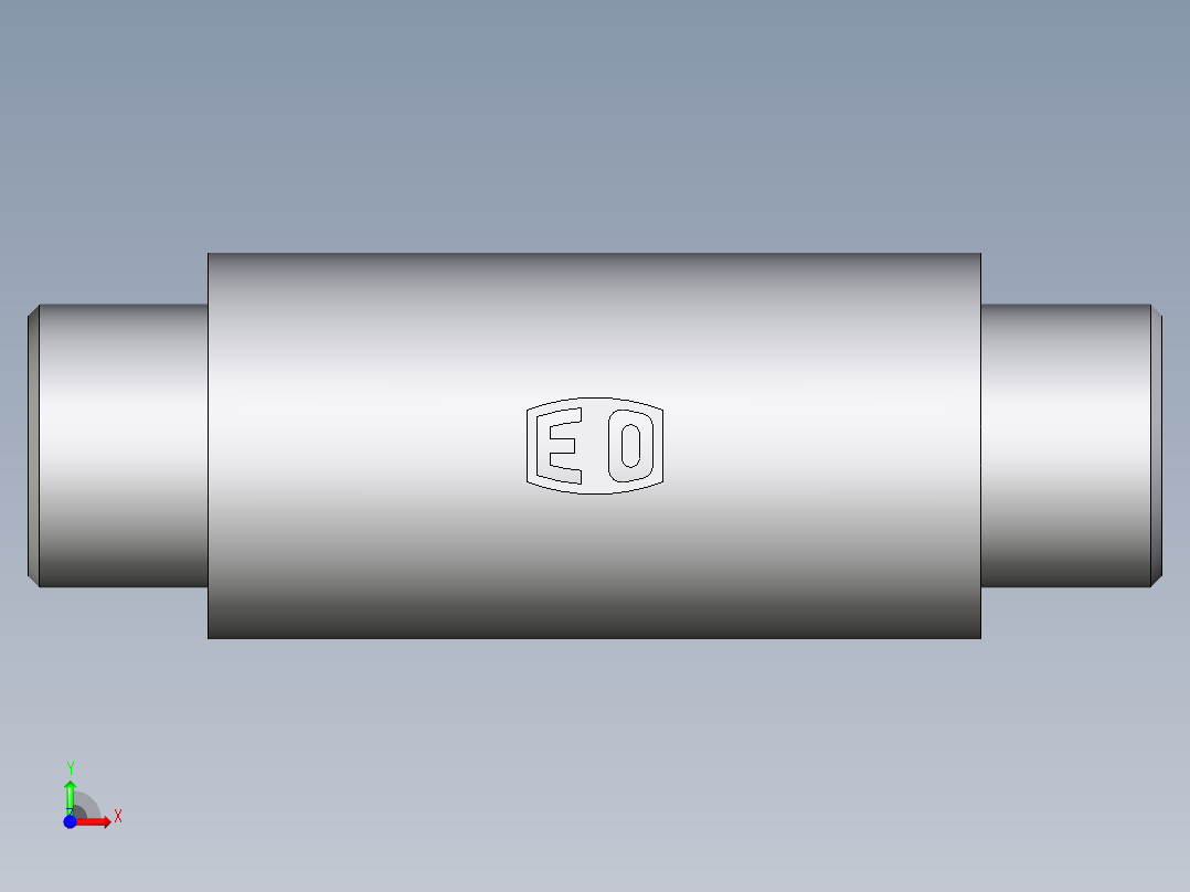 卡套式工业通用硬管接头EO_Weld_bulkhead_fitting_ESV14S71X前视图