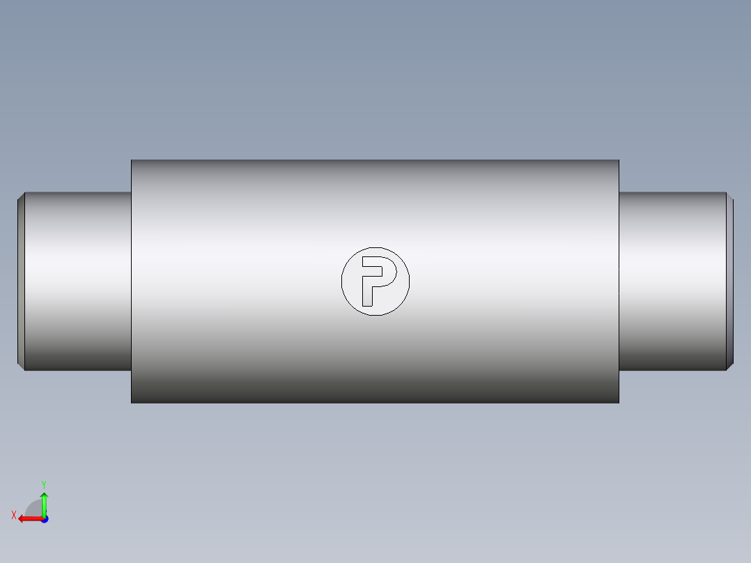 卡套式工业通用硬管接头EO_Weld_bulkhead_fitting_ESV14S71X后视图