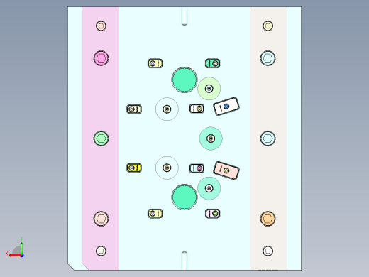 游戏机面盖（含五金件注塑）后视缩略图