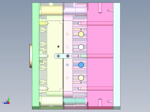游戏机面盖（含五金件注塑）右视缩略图