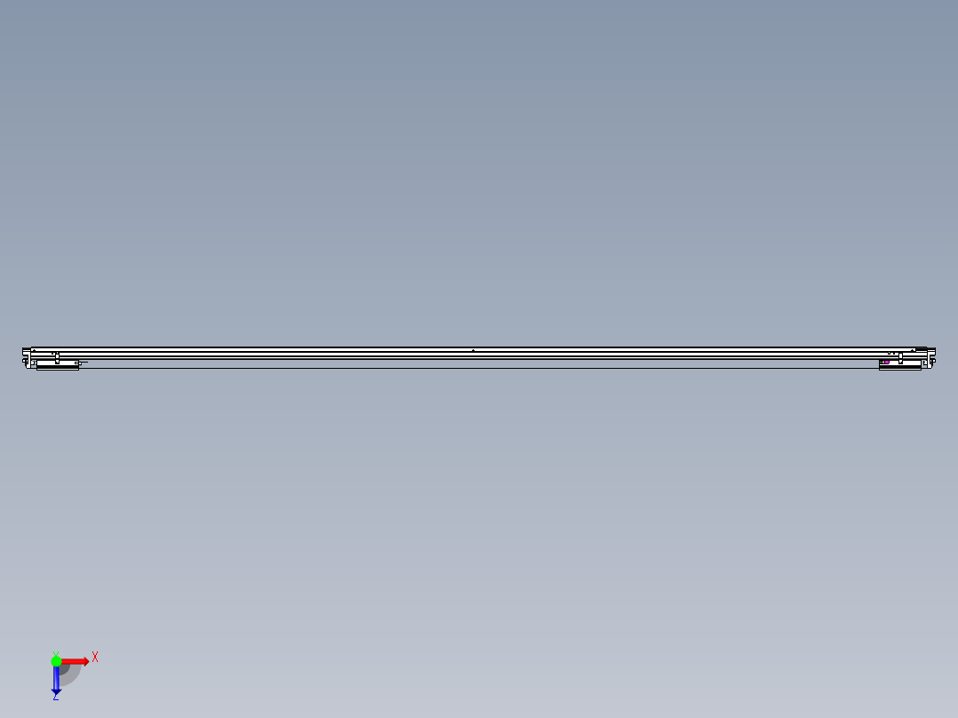威洛博VL系列3d模型模组2VL22H2Y-S3450俯视图