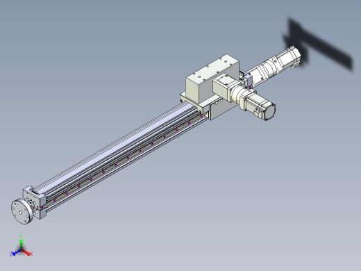 威洛博直线电机模组EB6ZR-L140-S720-RZ575K-Z575K-MS3