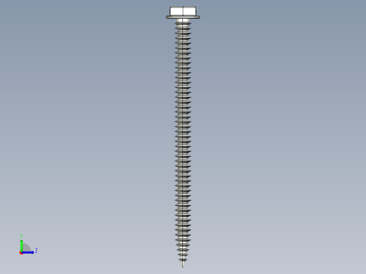 紧固件-IGES Hex Head Screw-03左视缩略图