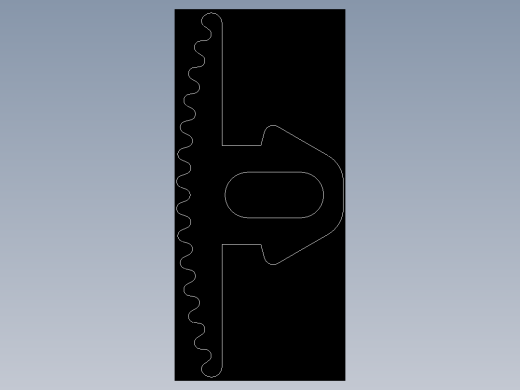 型材-BR BUMPER STRIP KJN092057.DXF