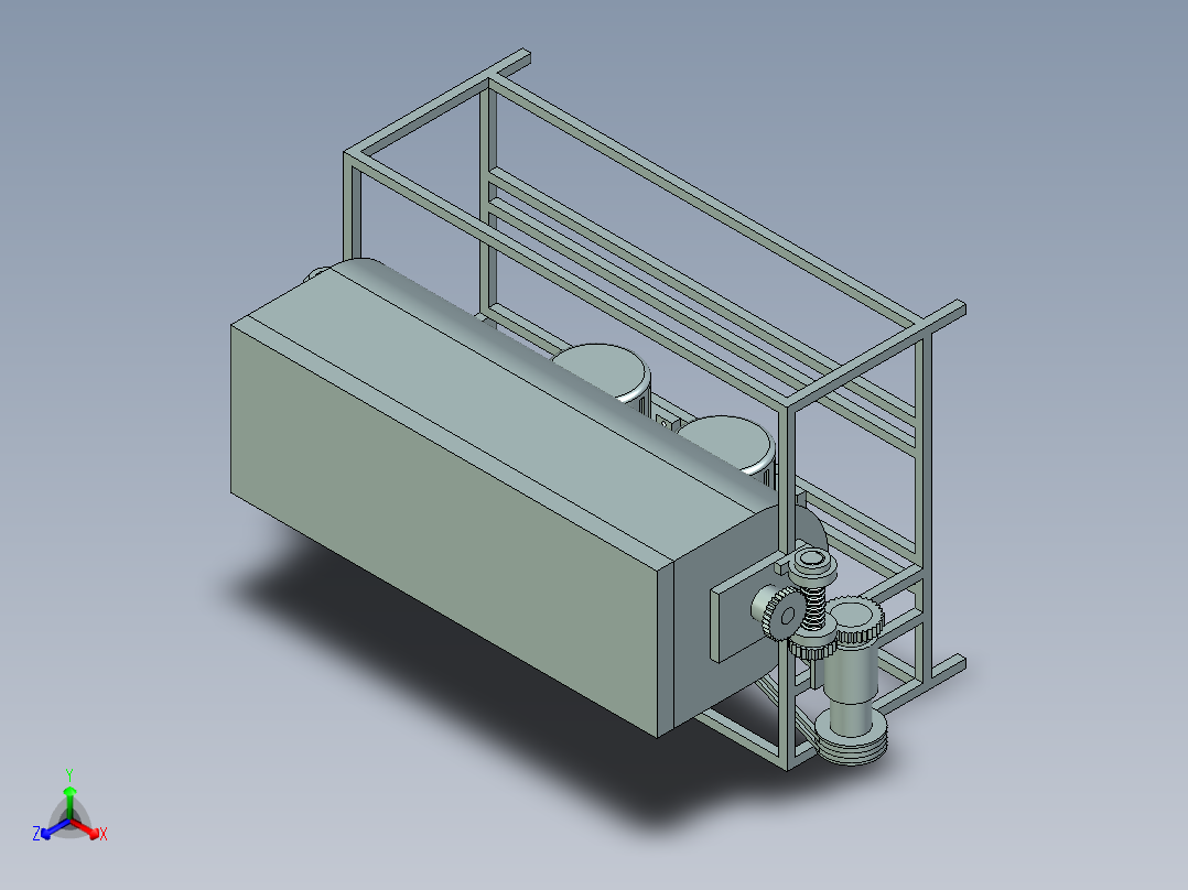 一种立式和面机UG三维=786309=90正等轴测图