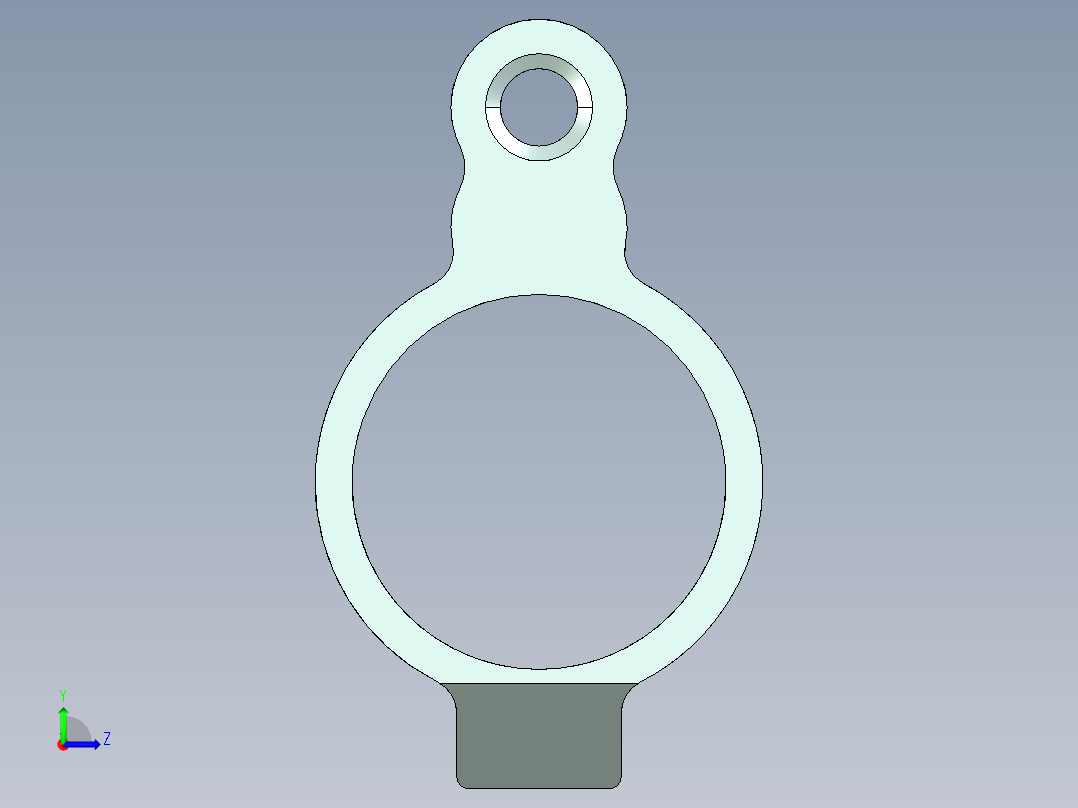 可调液压环8分之5(SHOOT)左视图