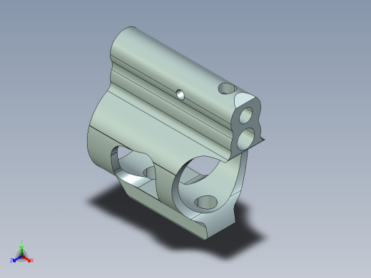 可调液压环8分之5(SHOOT)正等轴测缩略图