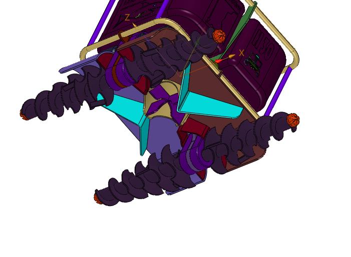 游泳池水下全自动吸污机构