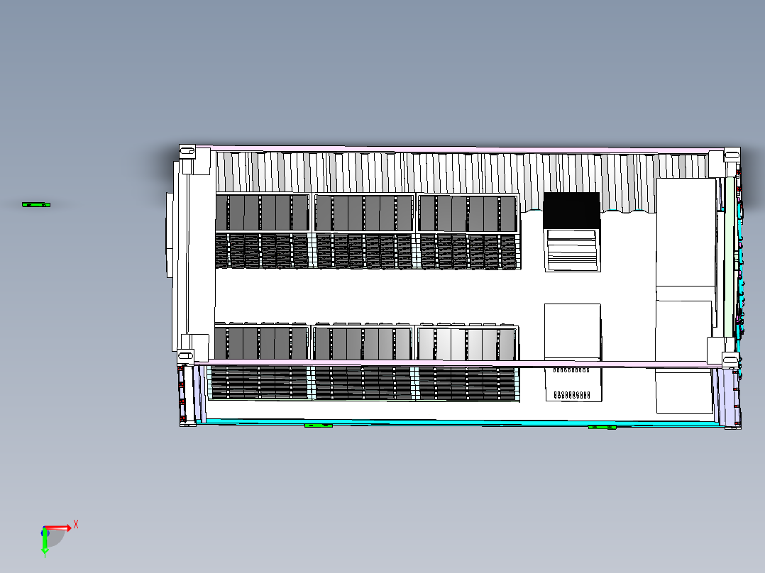 20尺储能用集装箱图纸