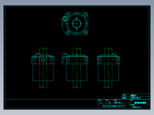 KOSMEKLC0552-Sx-D多系列多零件图纸模型多系列多零件图纸模型