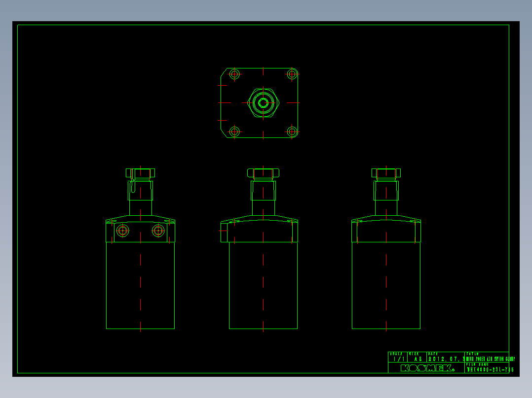 KOSMEKWHE4000-2SL-Y45多系列多零件图纸模型多系列多零件图纸模型