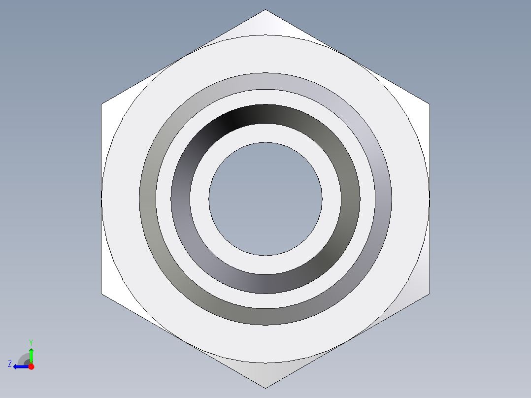 卡套式工业通用硬管接头EO_Male_Stud_connector_GEO06LLMOMDCF右视图