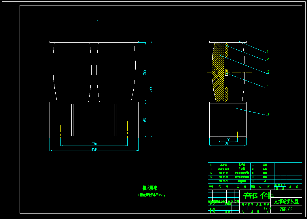 ZKB2452直线振动筛设计(含CAD图纸+说明书)