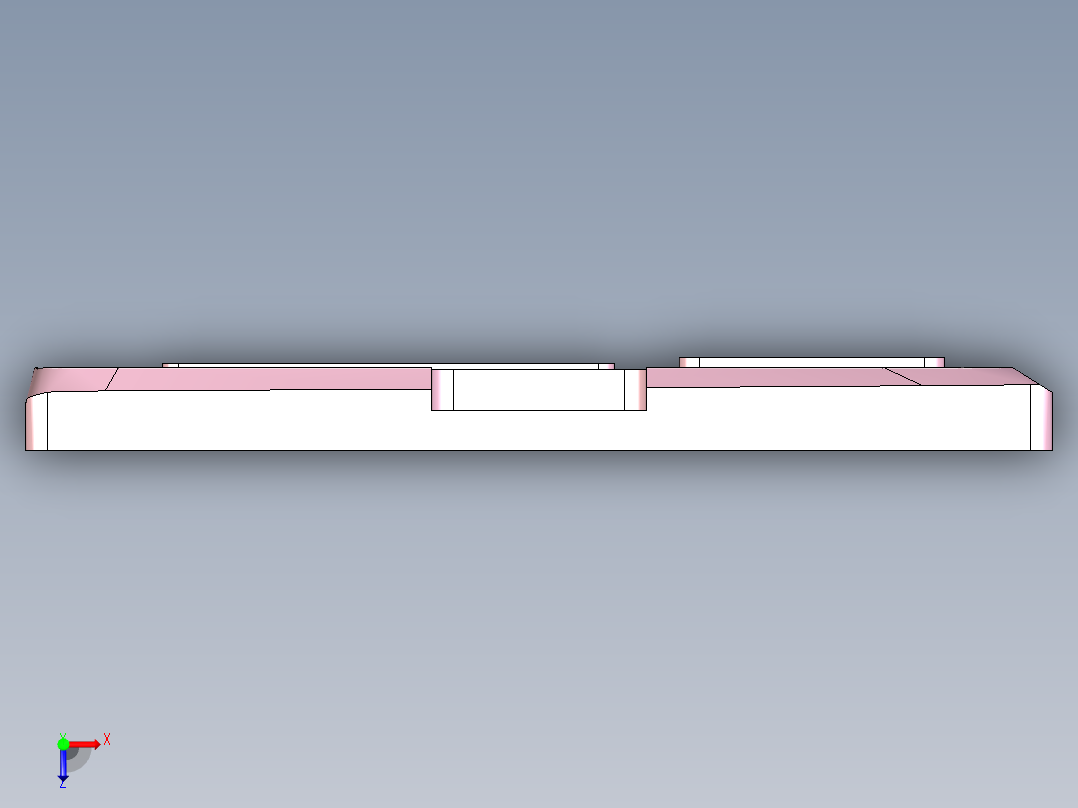 REACHER-CNC3笔记本CNC工装夹具三维模型-DAMOZHIJU俯视图