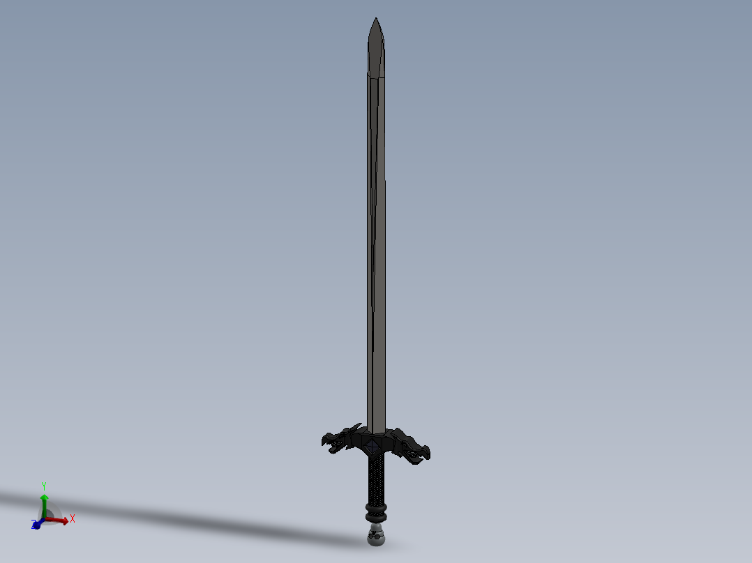 剑、宝剑(62)主视图