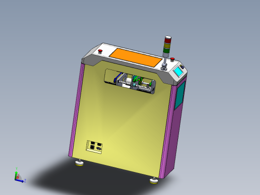 PCB平行移载机sw16可编辑
