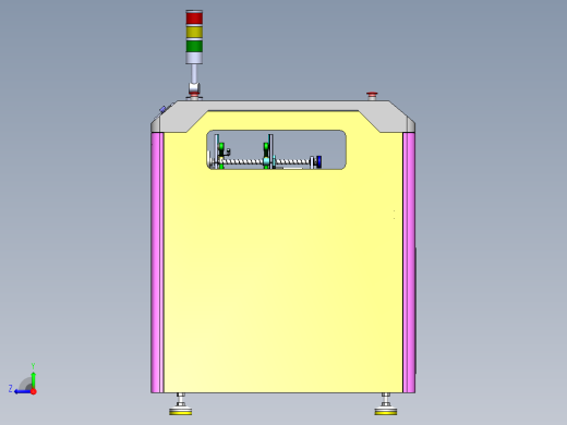 PCB平行移载机sw16可编辑右视缩略图