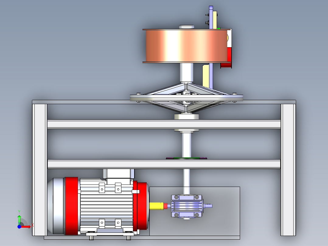 B2004278-拉丝机前视图