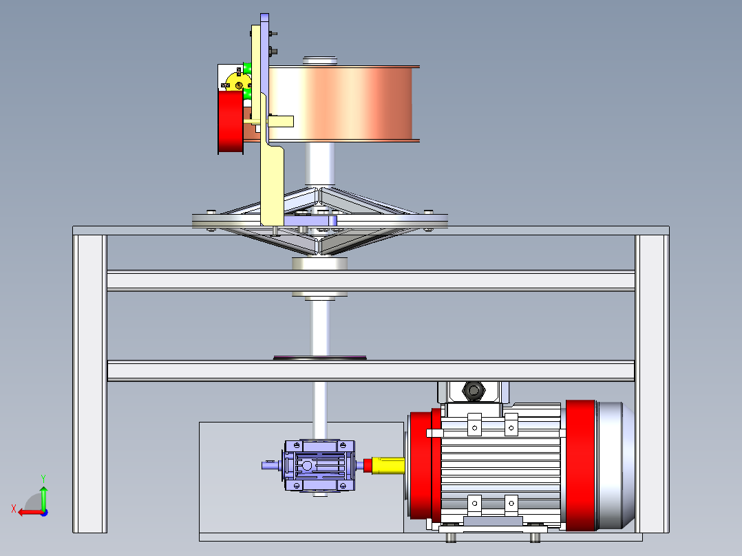 B2004278-拉丝机后视图