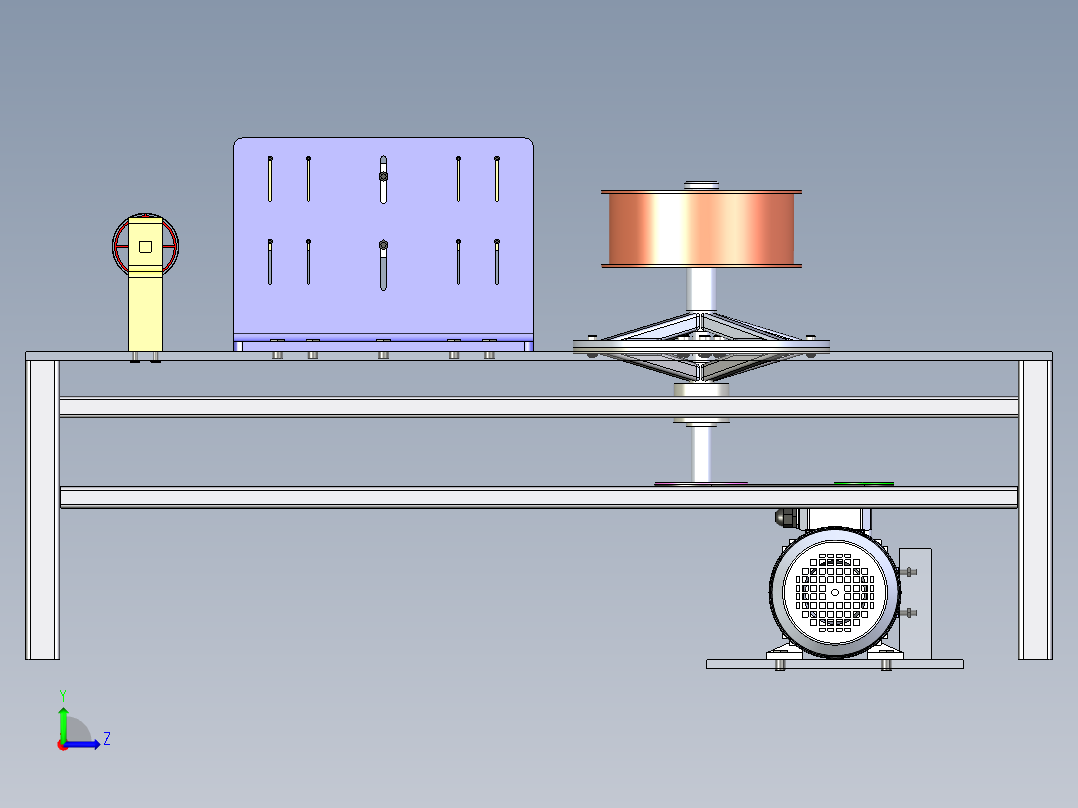 B2004278-拉丝机左视图