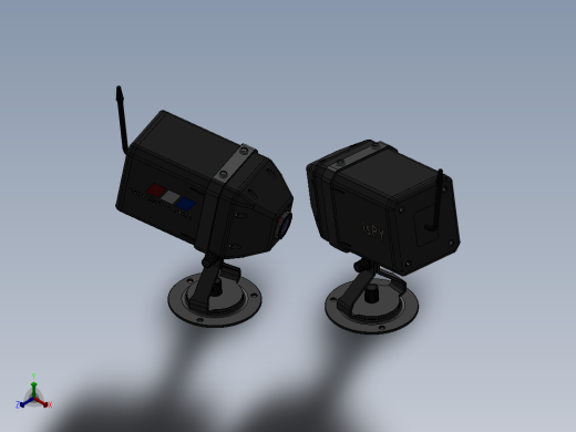 监控、摄像头(33)正等轴测缩略图