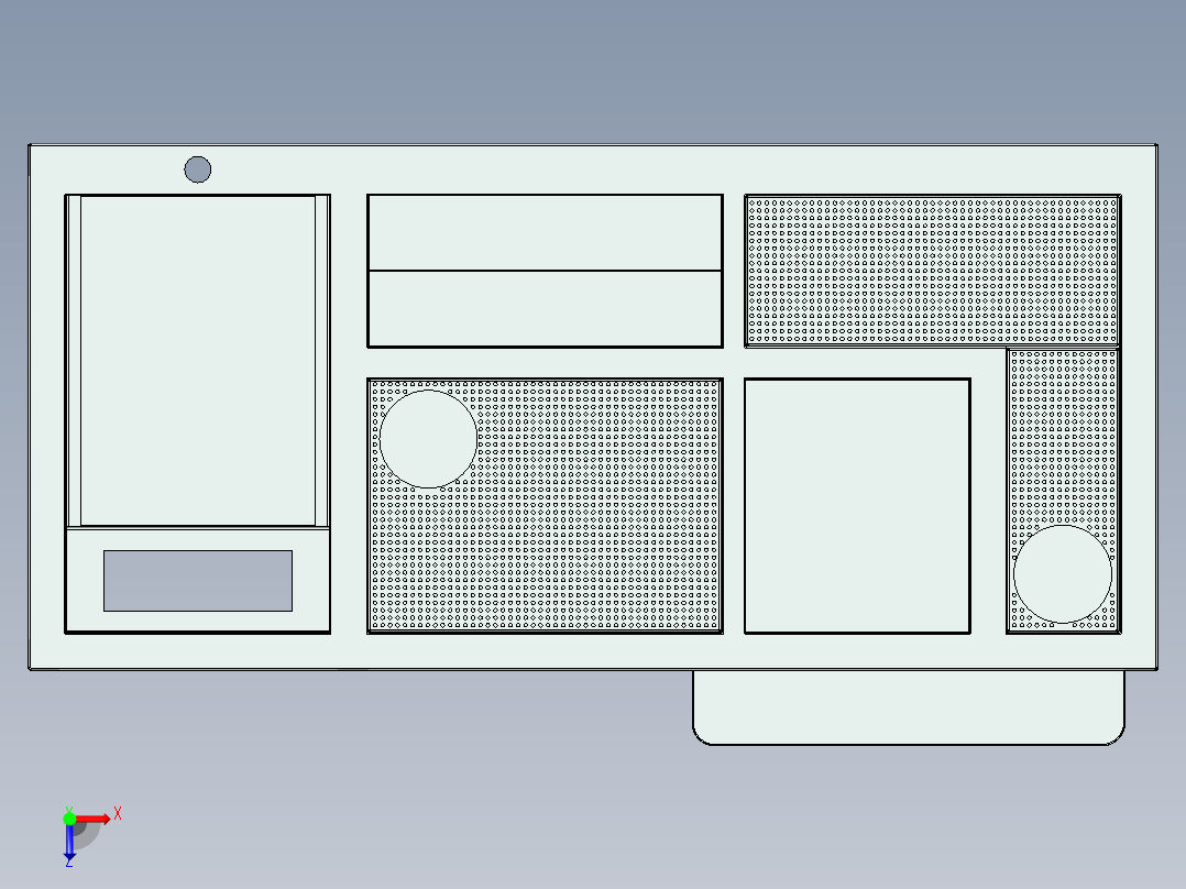 酒吧站（中立公平）俯视图