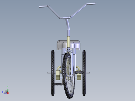 三轮自行车右视缩略图