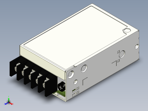 电源，单相，100-240VAC输入，3.3VDC和6A输出