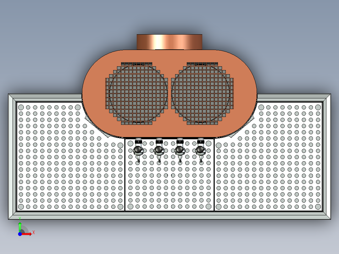 啤酒机设计前视图