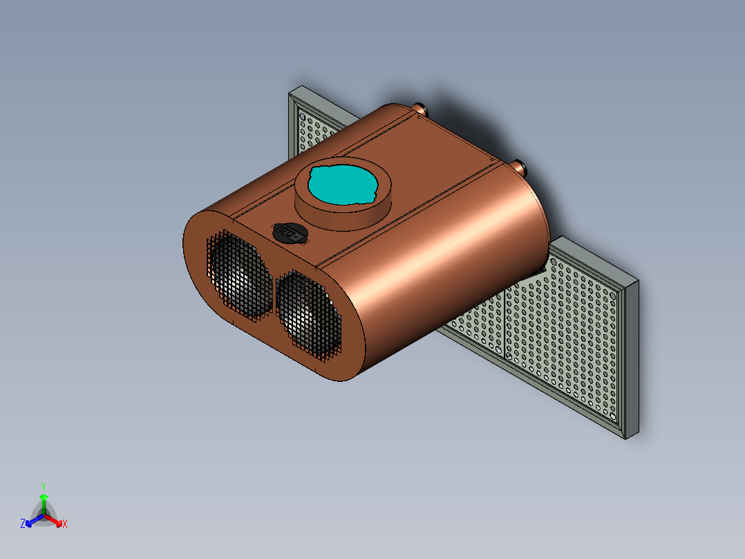 啤酒机设计正等轴测图