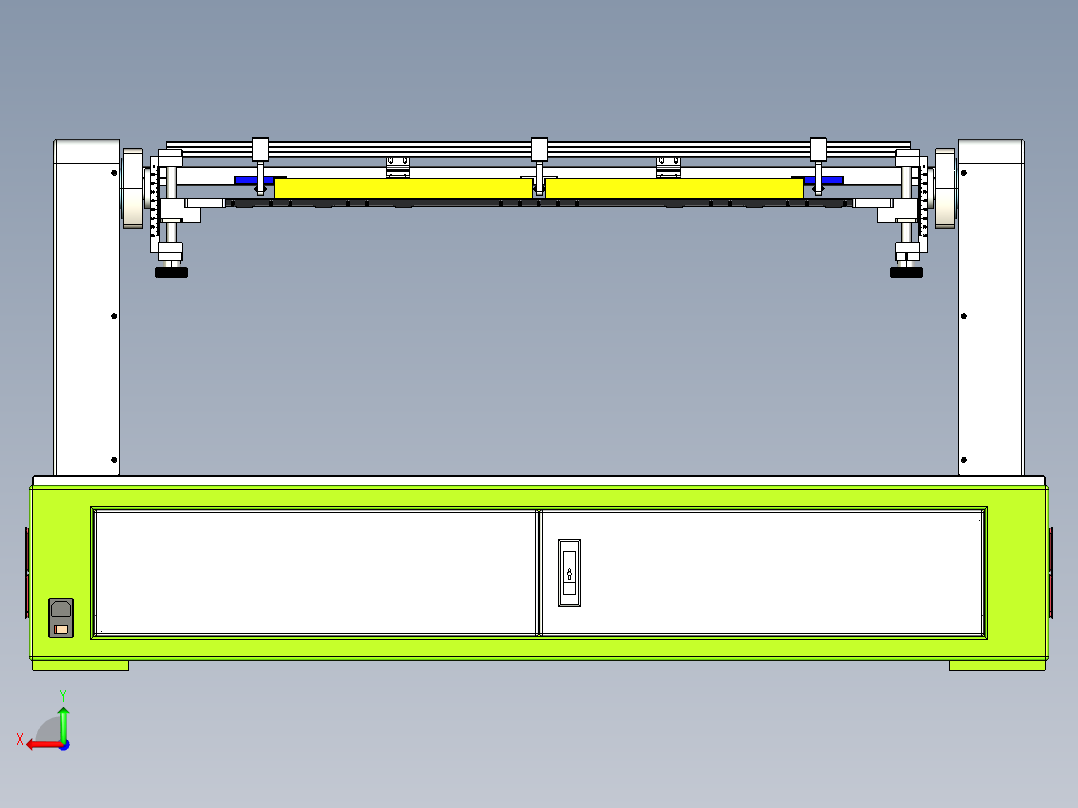 笔记本翻盖测试后视图