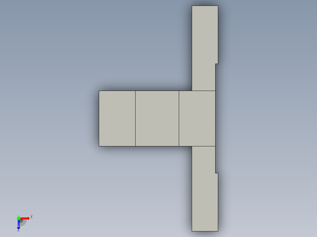 TBJ-ee-sx672a感应器O俯视图