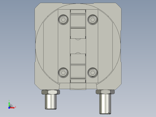气立可回转机械夹RMZ20B前视缩略图