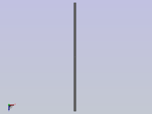 方通40×20×1．2x970(普通钢)俯视缩略图