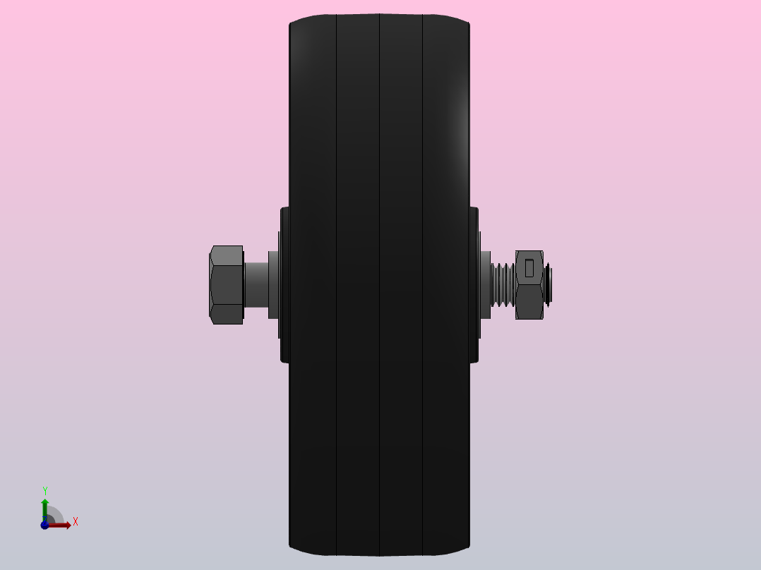 脚轮Colson-6_06208_539 MTG1前视图