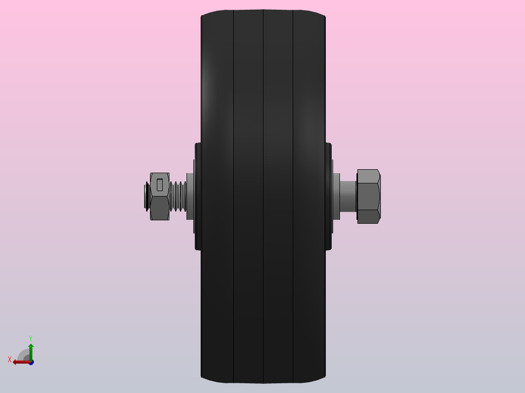 脚轮Colson-6_06208_539 MTG1后视图