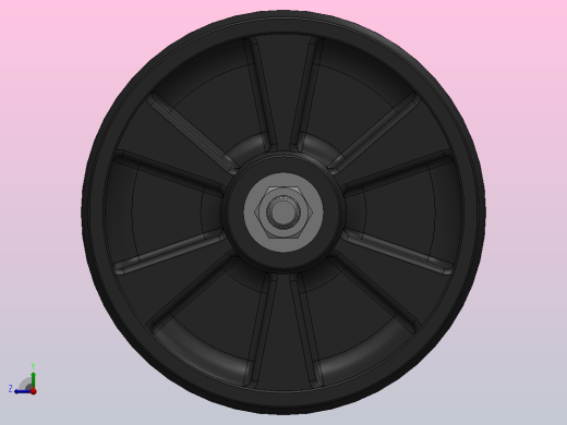 脚轮Colson-6_06208_539 MTG1右视缩略图